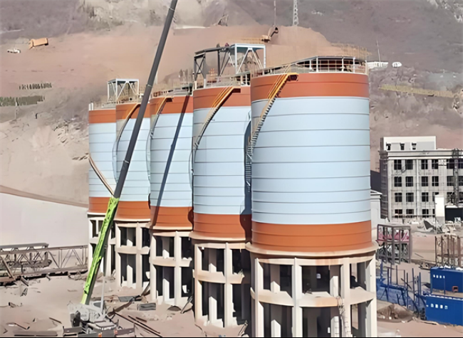 乌拉特中高架钢板仓